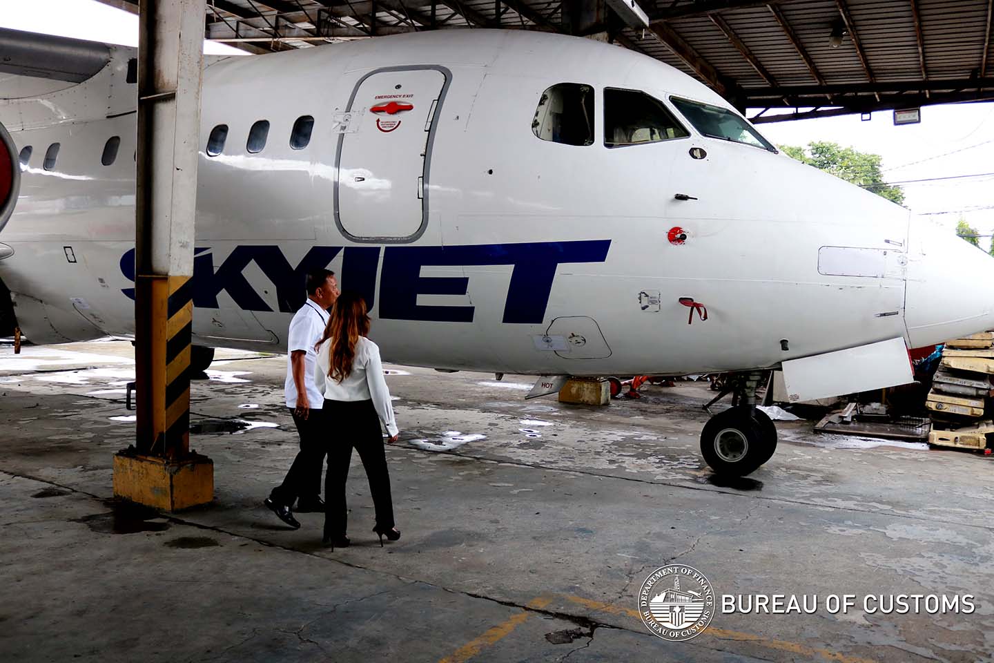 BOC seeks forfeiture of P584M Skyjet aircraft over unpaid duties